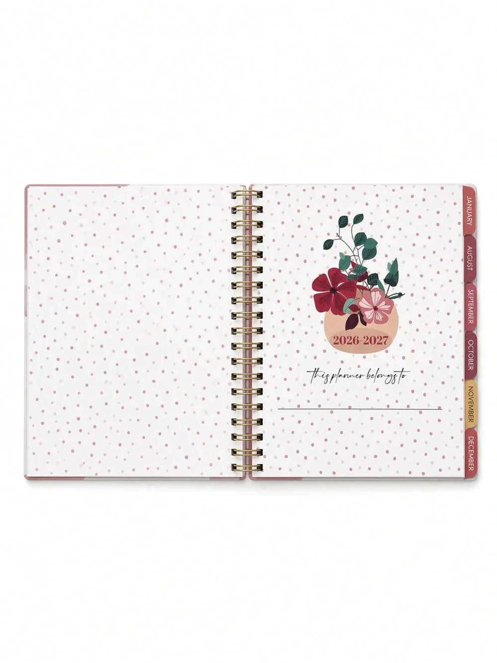 The Creative Expert 17-Month Hummingbird floral Planner Aug 2026–Dec 2027 NEW